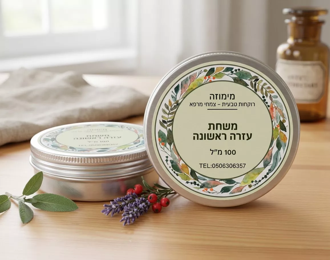 משחת עזרה ראשונה טבעית